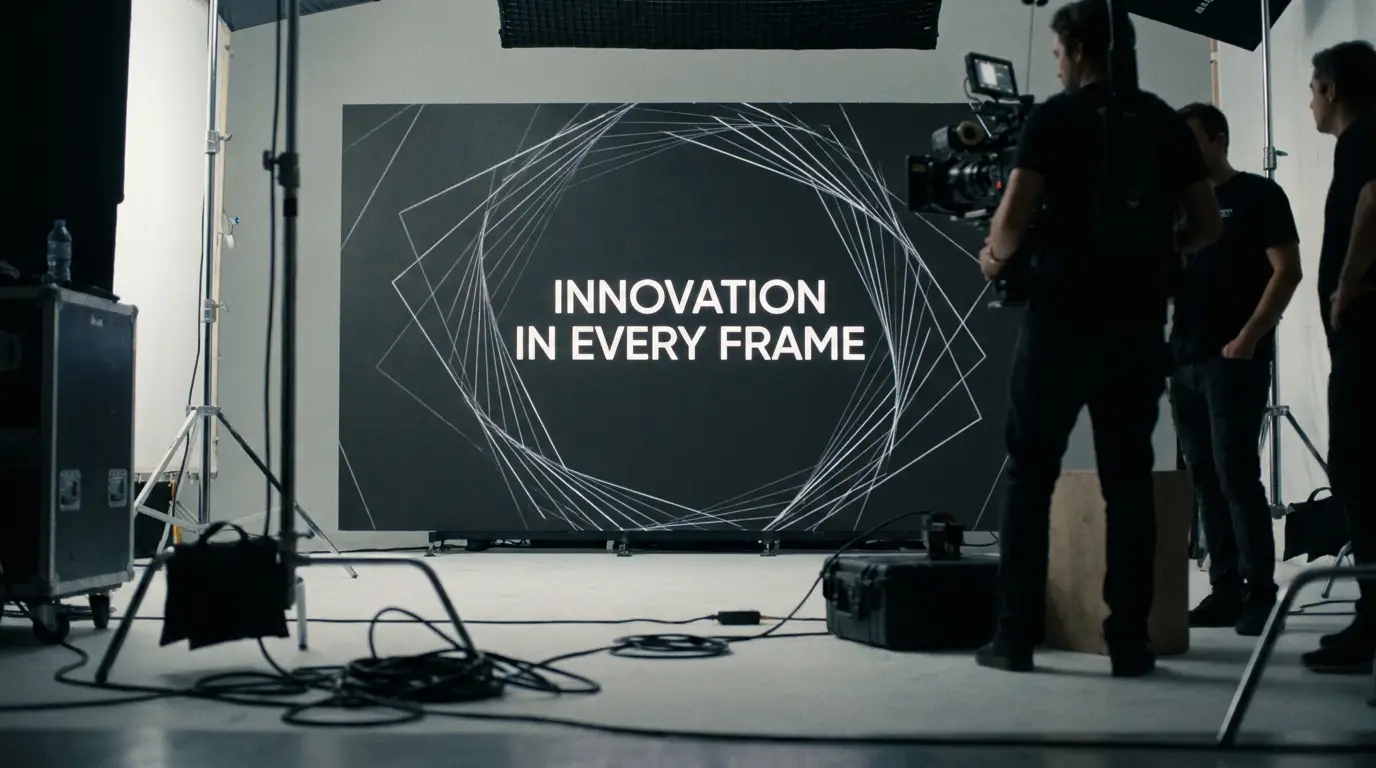 A clean, clear, well-branded marketing video on screen