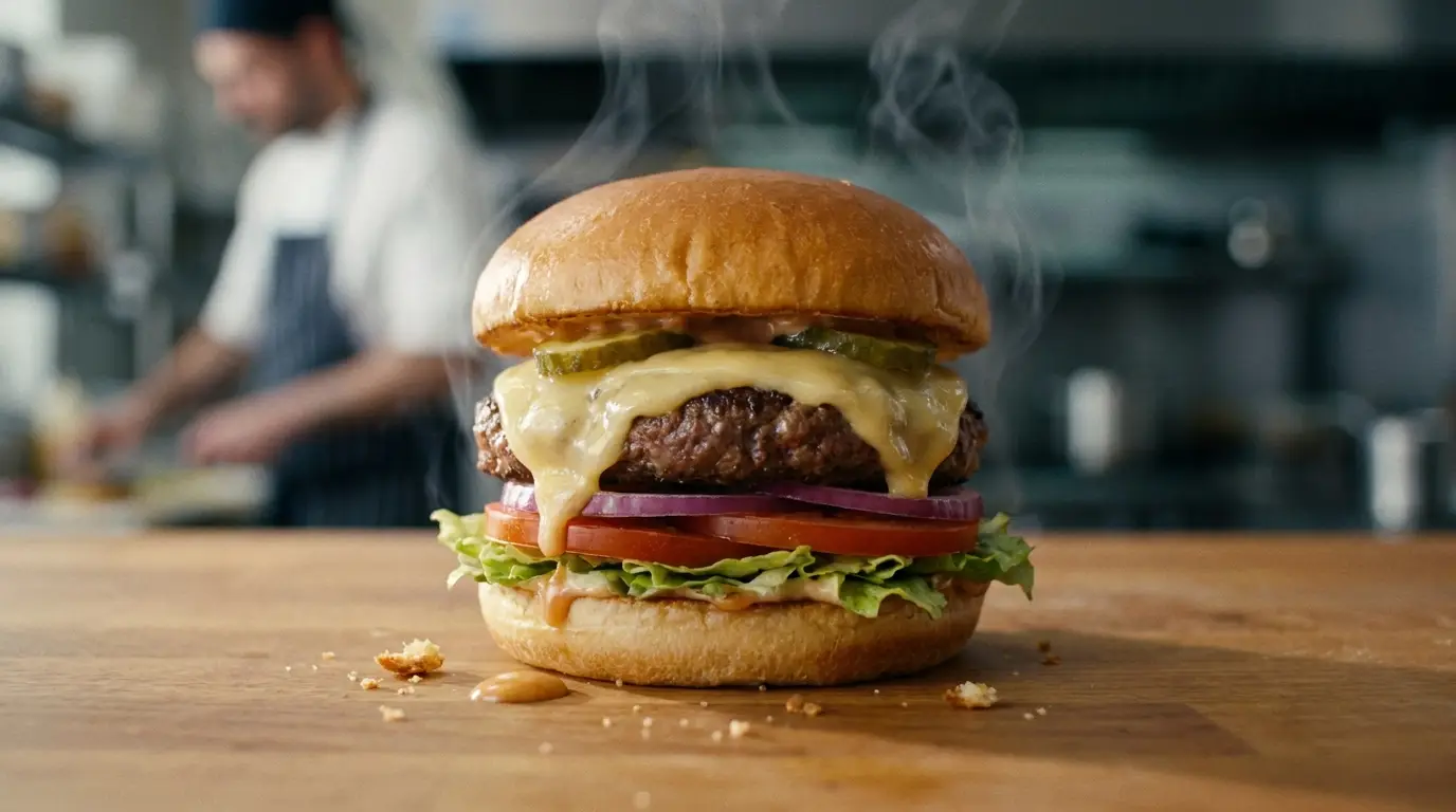 Restaurant food commercial