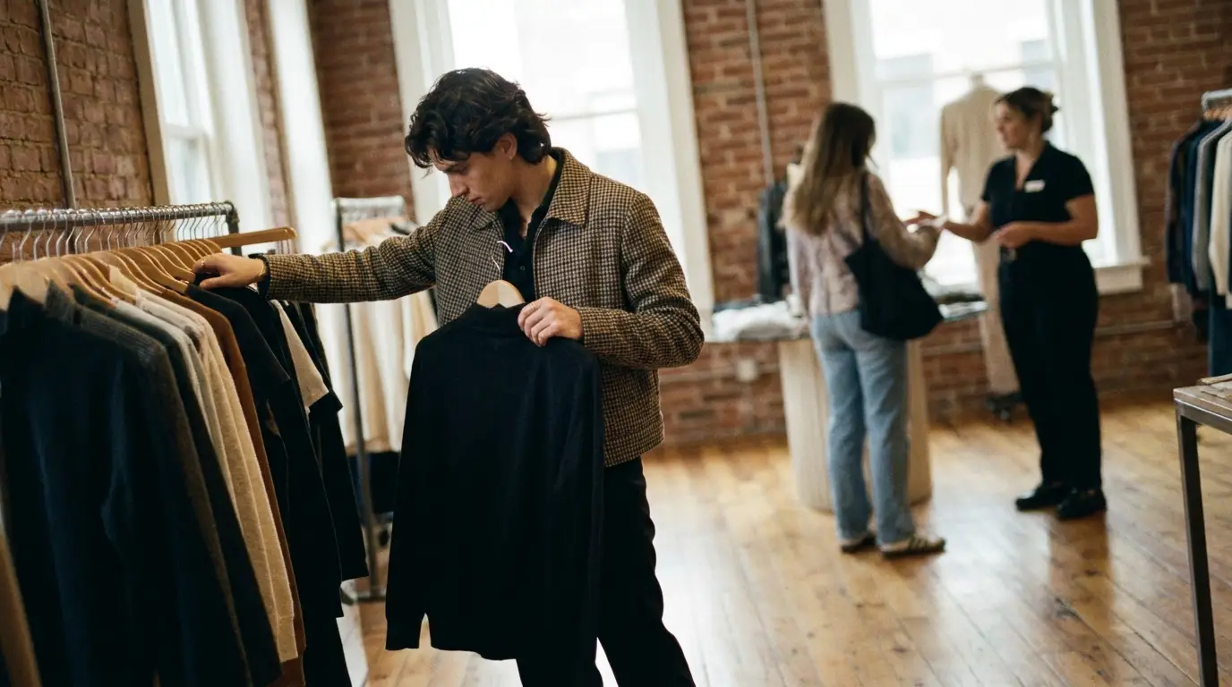 Boutique retail social content