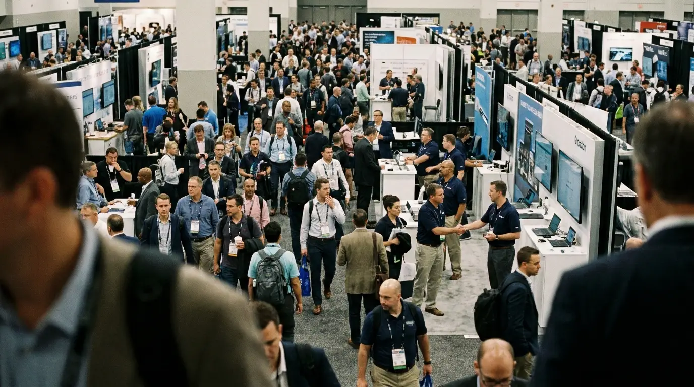 Trade show floor coverage
