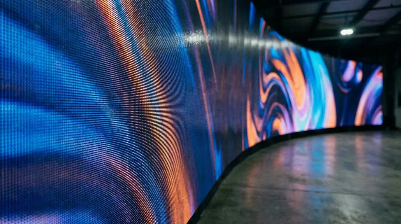 Animated LED motion graphics